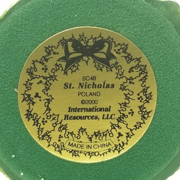 "St Nicholas" Poland Santa Claus Figure From The International Santa Collection - Picture 7 of 14